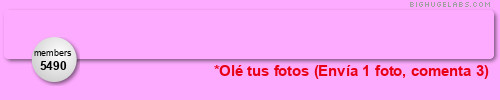 *Olé tus fotos (Envía 1 foto, comenta 3). Get yours at bighugelabs.com/flickr