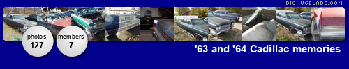 '63 and '64 Cadillac memories. Get yours at bighugelabs.com/flickr