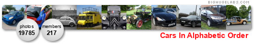 Cars In Alphabetic Order. Get yours at bighugelabs.com/flickr Cars In Alphabetic Order. Get yours at bighugelabs.com/flickr