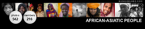 African-Asiatic People / Post 1 - Comment 1. Get yours at bighugelabs.com/flickr