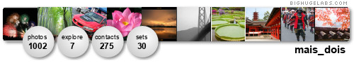 mais_dois. Get yours at bighugelabs.com/flickr mais_dois. Get yours at bighugelabs.com/flickr