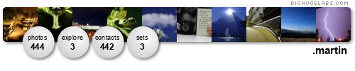 .martin's banner. Get yours at bighugelabs.com/flickr .martin. Get yours at bighugelabs.com/flickr