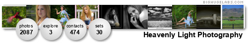 Heavenly Light Photography. Get yours at bighugelabs.com/flickr