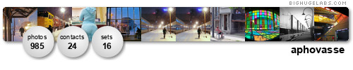 aphovasse. Get yours at bighugelabs.com/flickr aphovasse. Get yours at bighugelabs.com/flickr