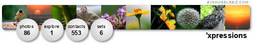'xpressions. Get yours at bighugelabs.com/flickr