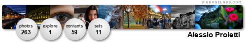 Alessio Proietti. Get yours at bighugelabs.com/flickr