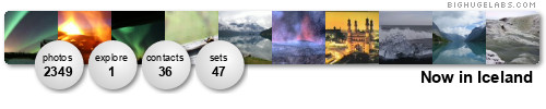 Now in Iceland. Get yours at bighugelabs.com/flickr Now in Iceland. Get yours at bighugelabs.com/flickr