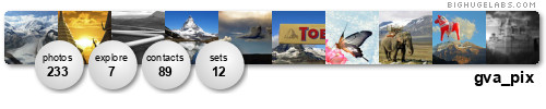 gva_pix. Get yours at bighugelabs.com/flickr gva_pix. Get yours at bighugelabs.com/flickr