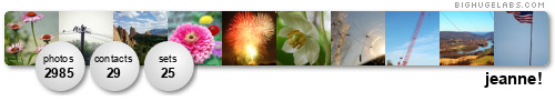 jeanne!. Get yours at bighugelabs.com/flickr