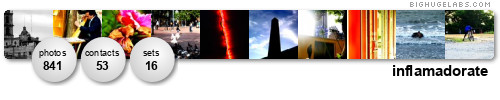 inflamadorate. Get yours at bighugelabs.com/flickr