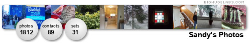 Sandy's Photos. Get yours at bighugelabs.com/flickr Sandy's Photos. Get yours at bighugelabs.com/flickr