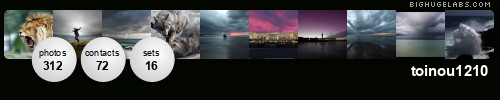 toinou1210. Get yours at bighugelabs.com/flickr toinou1210. Get yours at bighugelabs.com/flickr