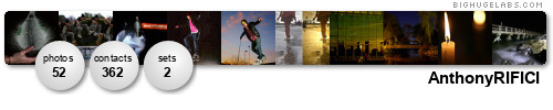 AnthonyRIFICI. Get yours at bighugelabs.com/flickr
