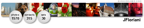 JFloriani. Get yours at bighugelabs.com/flickr