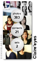 Claire'eyes. Get yours at bighugelabs.com/flickr Claire'eyes. Get yours at bighugelabs.com/flickr