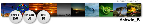 ashwinbr. Get yours at bighugelabs.com/flickr ashwinbr. Get yours at bighugelabs.com/flickr