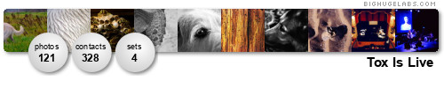 Tox Is Live. Get yours at bighugelabs.com/flickr