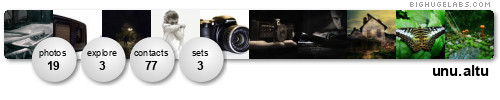 unu.altu. Get yours at bighugelabs.com/flickr
