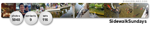 SidewalkSundays. Get yours at bighugelabs.com/flickr