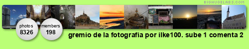 gremio de la fotografia por ilke100. sube 1 comenta 2. Get yours at bighugelabs.com gremio de la fotografia por ilke100. sube 1 comenta 2. Get yours at bighugelabs.com