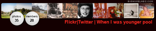 Flickr|Twitter | When I was younger pool. Get yours at bighugelabs.com