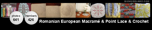  Romanian European Macramé & Point Lace & Crochet. Get yours at bighugelabs.com