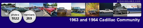 1963 and 1964 Cadillac Community. Get yours at bighugelabs.com 1963 and 1964 Cadillac Community. Get yours at bighugelabs.com