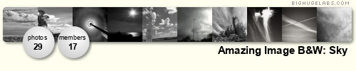 Amazing Image B&W: Sky. Get yours at bighugelabs.com