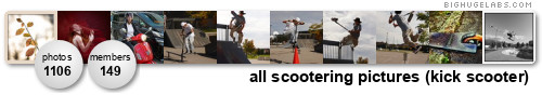 all scootering pictures (kick scooter). Get yours at bighugelabs.com