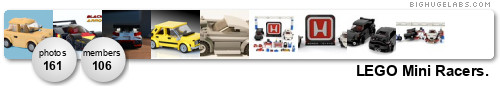  LEGO Mini Racers.. Get yours at bighugelabs.com