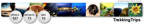 TrekkingTrips. Get yours at bighugelabs.com TrekkingTrips. Get yours at bighugelabs.com