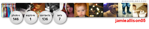 Jamie.Allison. Get yours at bighugelabs.com Jamie.Allison. Get yours at bighugelabs.com