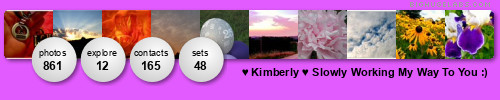 ♥ Kimberly ♥ Slowly Working My Way To You :). Get yours at bighugelabs.com