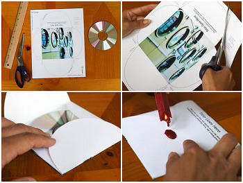 CD Cover: Make a personalized CD or DVD cover.