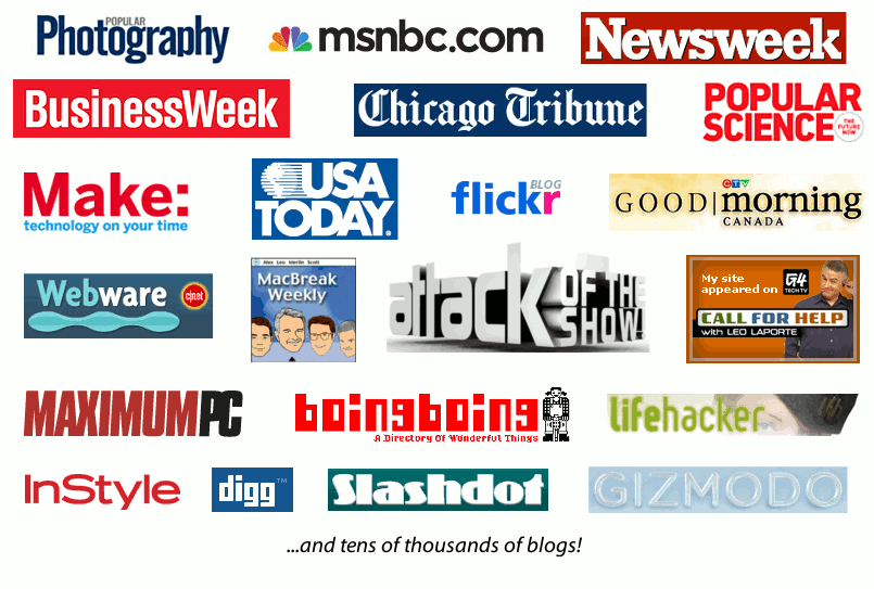 Press logos