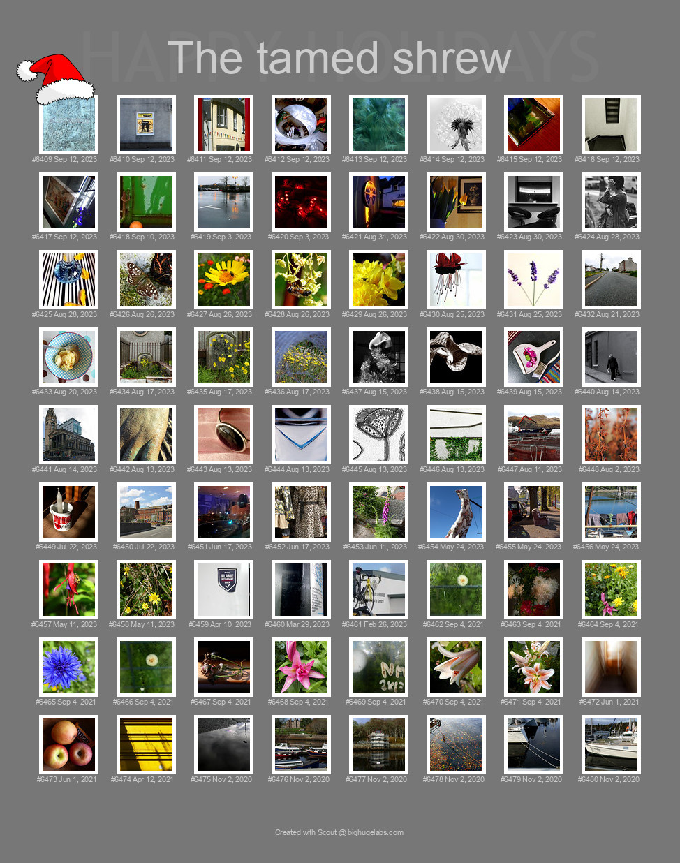 Find your photos in Flickr's Explore pages. Make a unique poster to show the world your achievement.