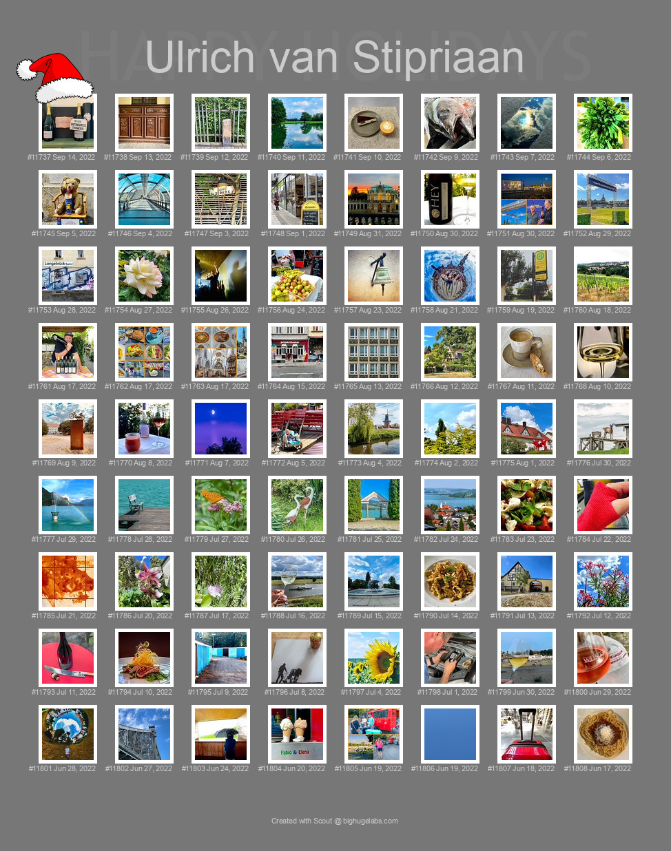 Find your photos in Flickr's Explore pages. Make a unique poster to show the world your achievement.