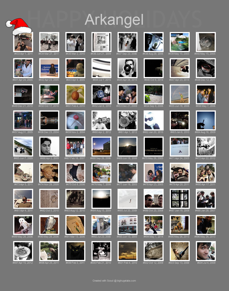 Find your photos in Flickr's Explore pages. Make a unique poster to show the world your achievement.