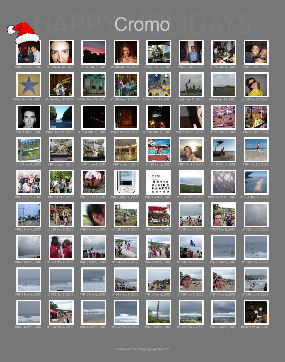 Find your photos in Flickr's Explore pages. Make a unique poster to show the world your achievement.