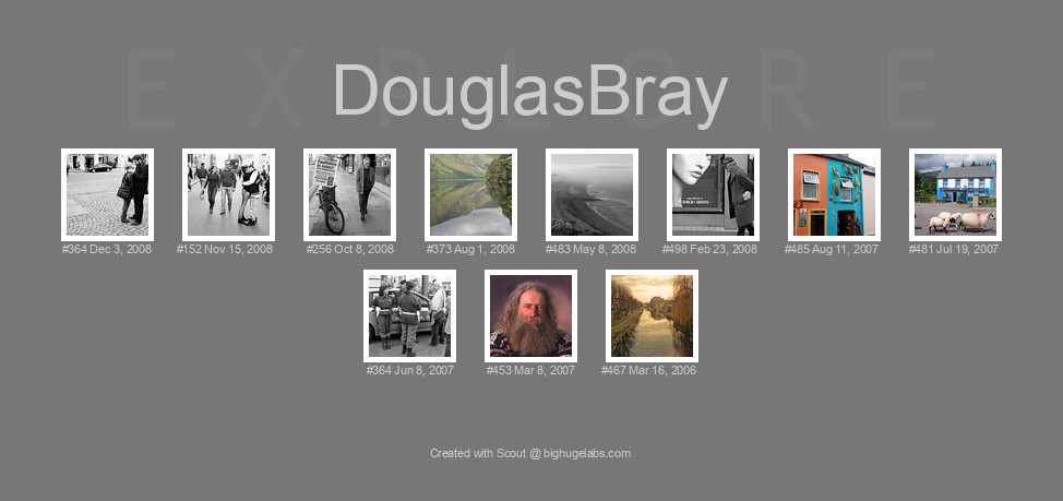 Find your photos in Flickr's Explore pages. Make a unique poster to show the world your achievement.
