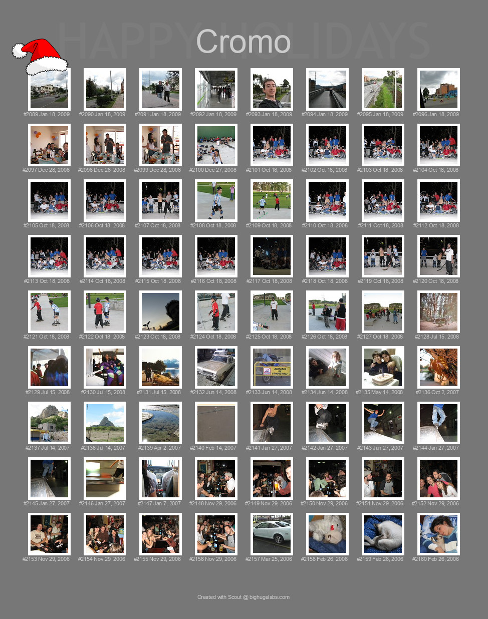 Find your photos in Flickr's Explore pages. Make a unique poster to show the world your achievement.