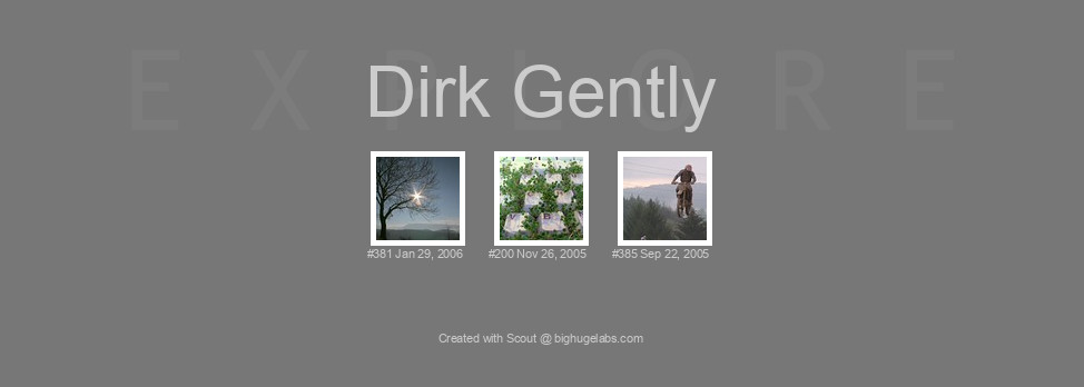 Find your photos in Flickr's Explore pages. Make a unique poster to show the world your achievement.
