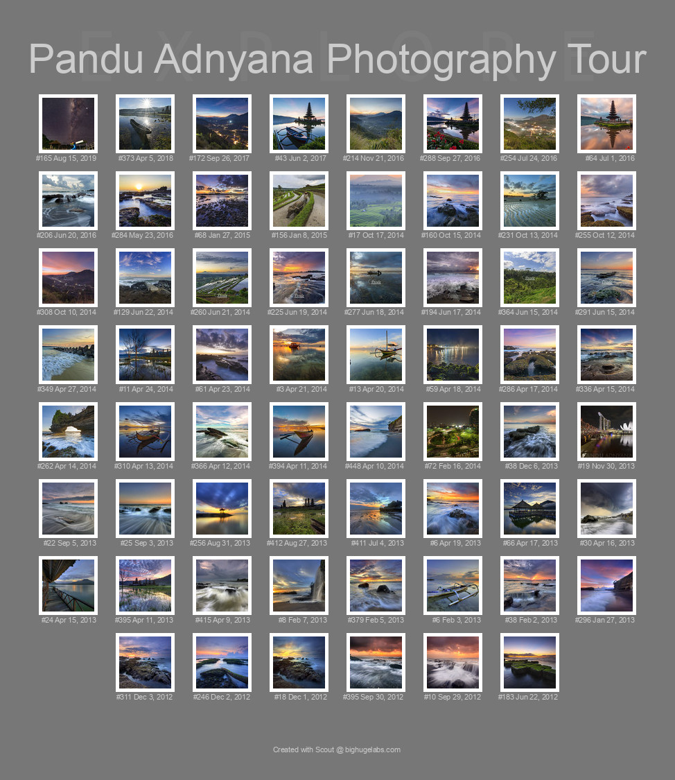 Find your photos in Flickr's Explore pages. Make a unique poster to show the world your achievement.