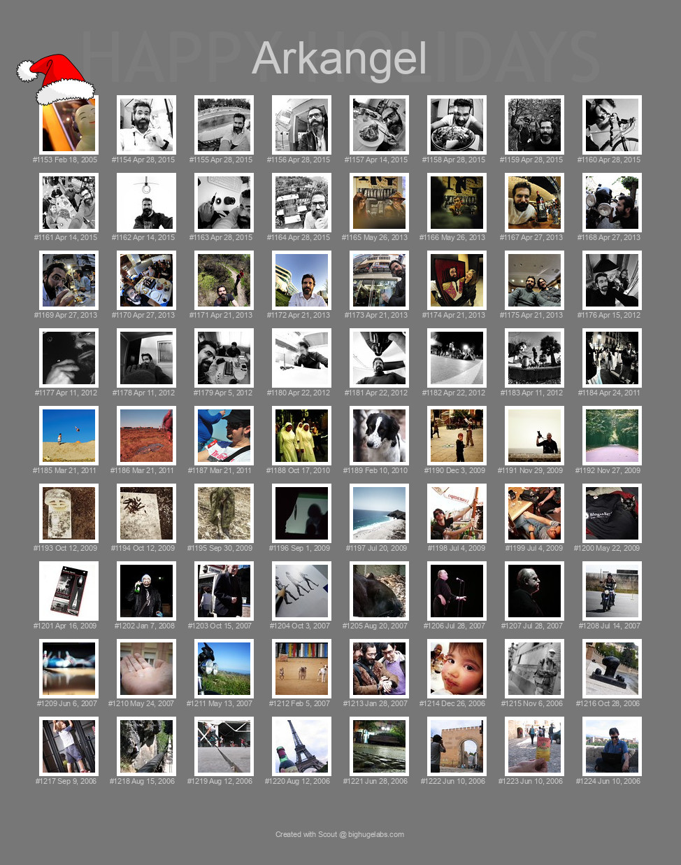 Find your photos in Flickr's Explore pages. Make a unique poster to show the world your achievement.