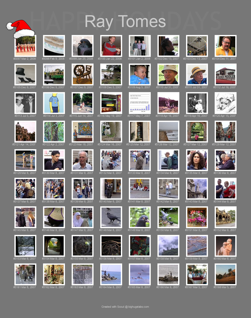 Find your photos in Flickr's Explore pages. Make a unique poster to show the world your achievement.