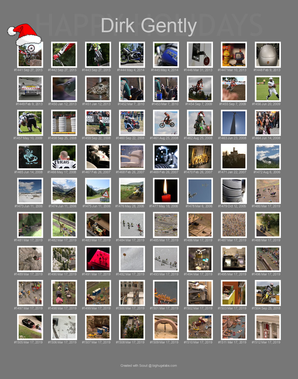 Find your photos in Flickr's Explore pages. Make a unique poster to show the world your achievement.
