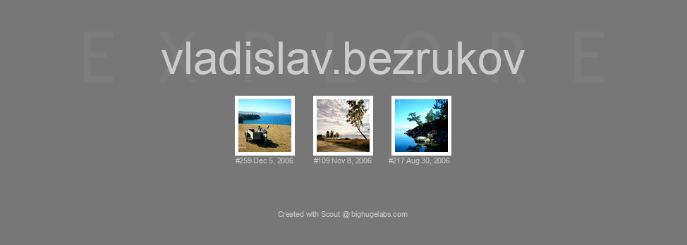 Find your photos in Flickr's Explore pages. Make a unique poster to show the world your achievement.