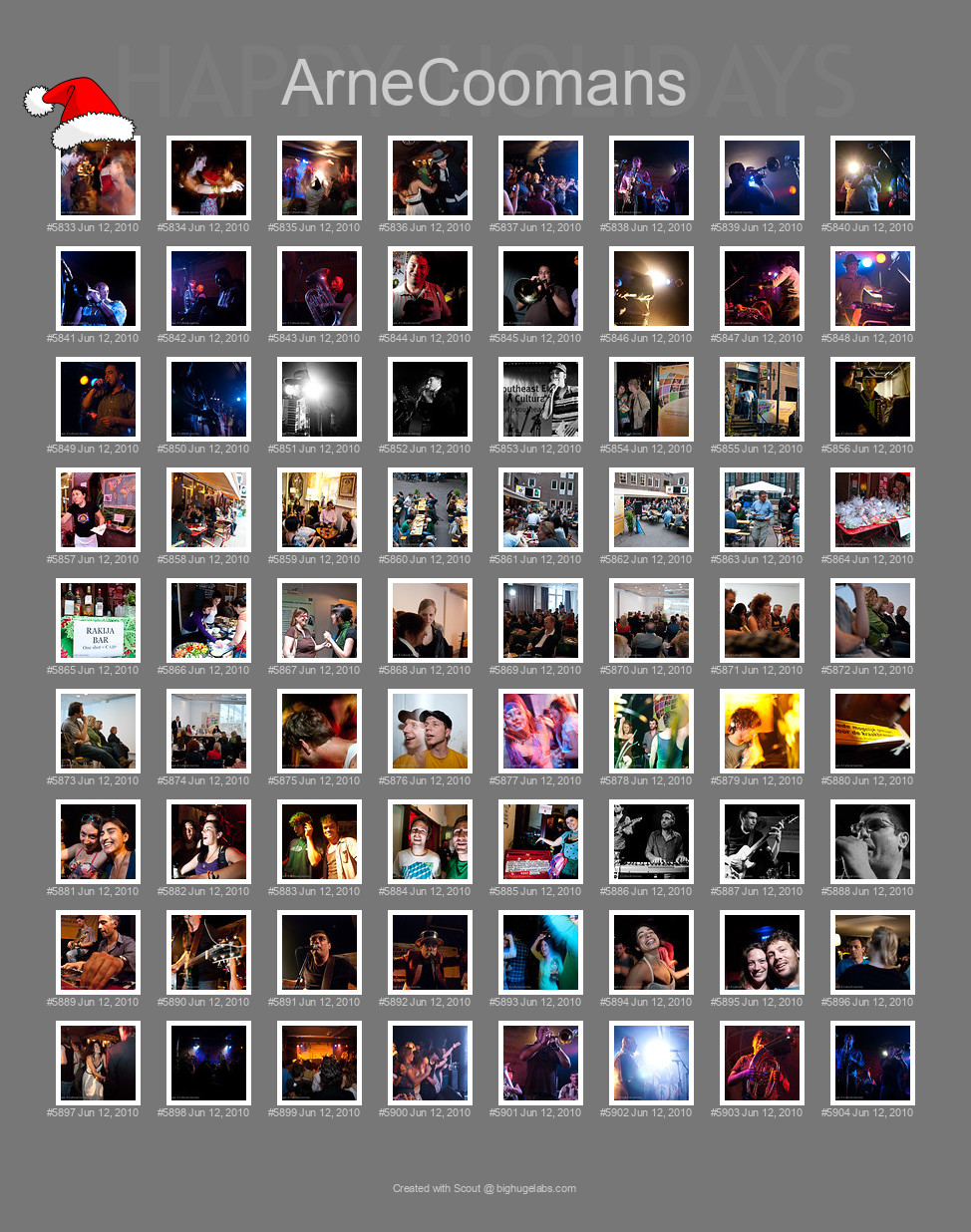 Find your photos in Flickr's Explore pages. Make a unique poster to show the world your achievement.