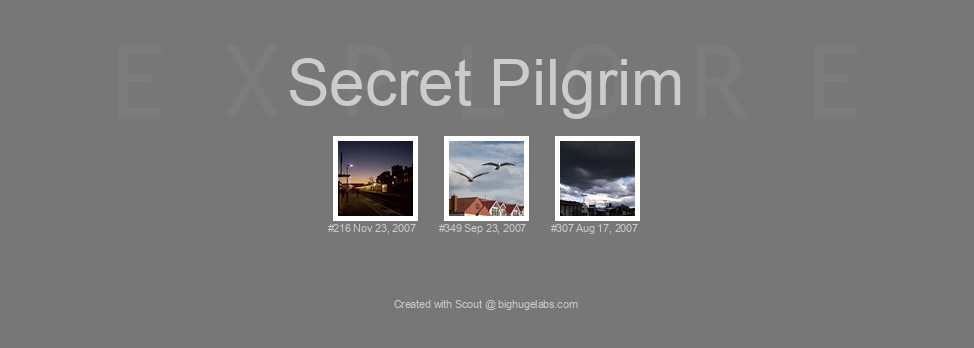 Find your photos in Flickr's Explore pages. Make a unique poster to show the world your achievement.