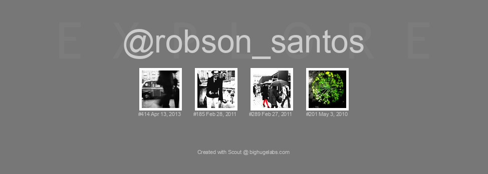 Find your photos in Flickr's Explore pages. Make a unique poster to show the world your achievement.